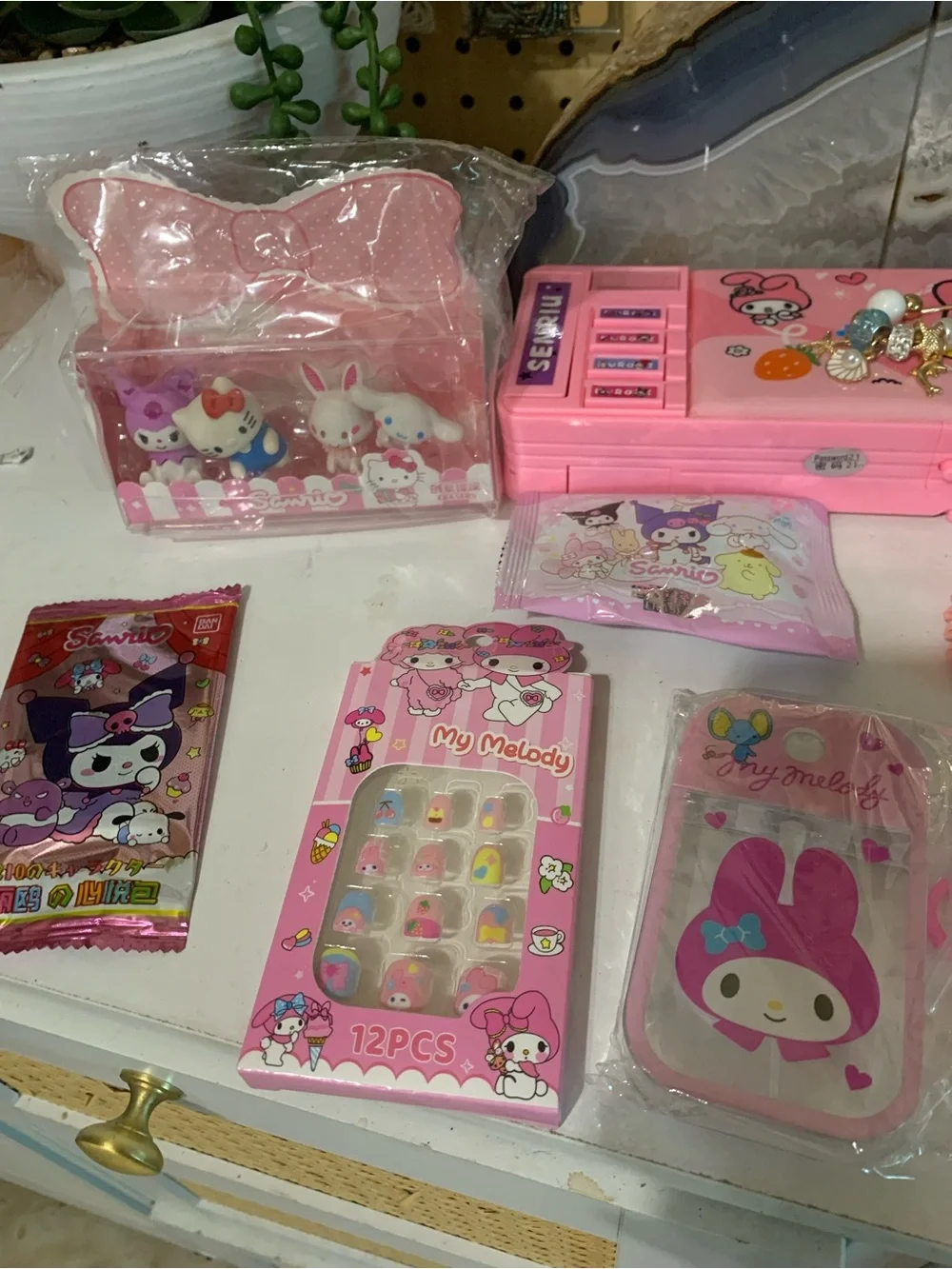 #80 Sanrio My Melody Pink Kids Accessory & Stationery Bundle